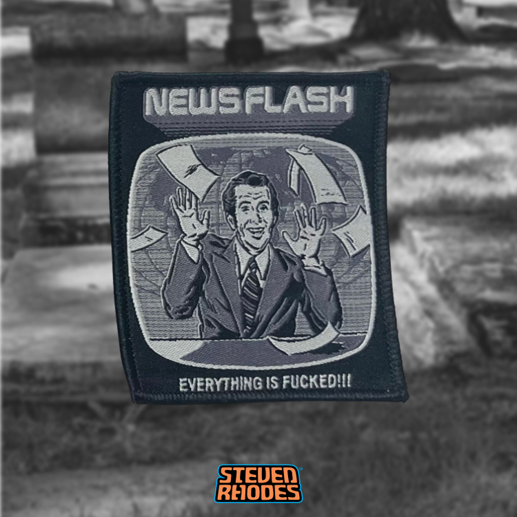 Newsflash! Iron-on Patch
