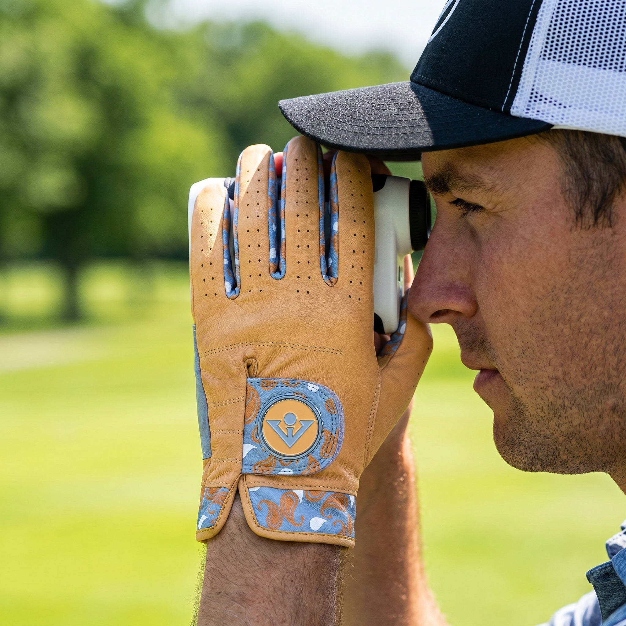 Park Paisley | Men's Paisley Patterned Golf Glove