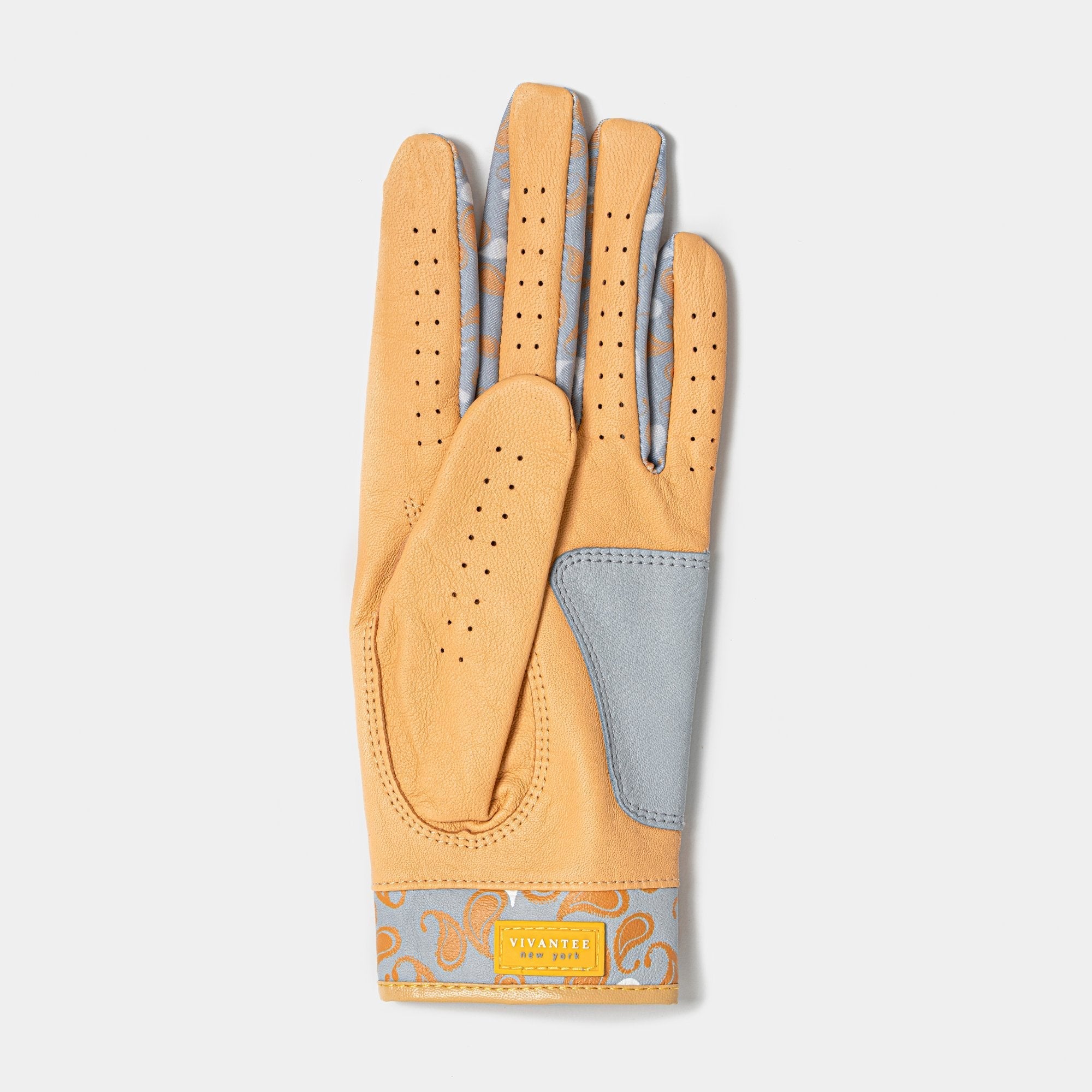 Park Paisley | Women's Gold Golf Glove