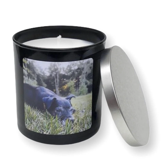 Pet Portrait Candle