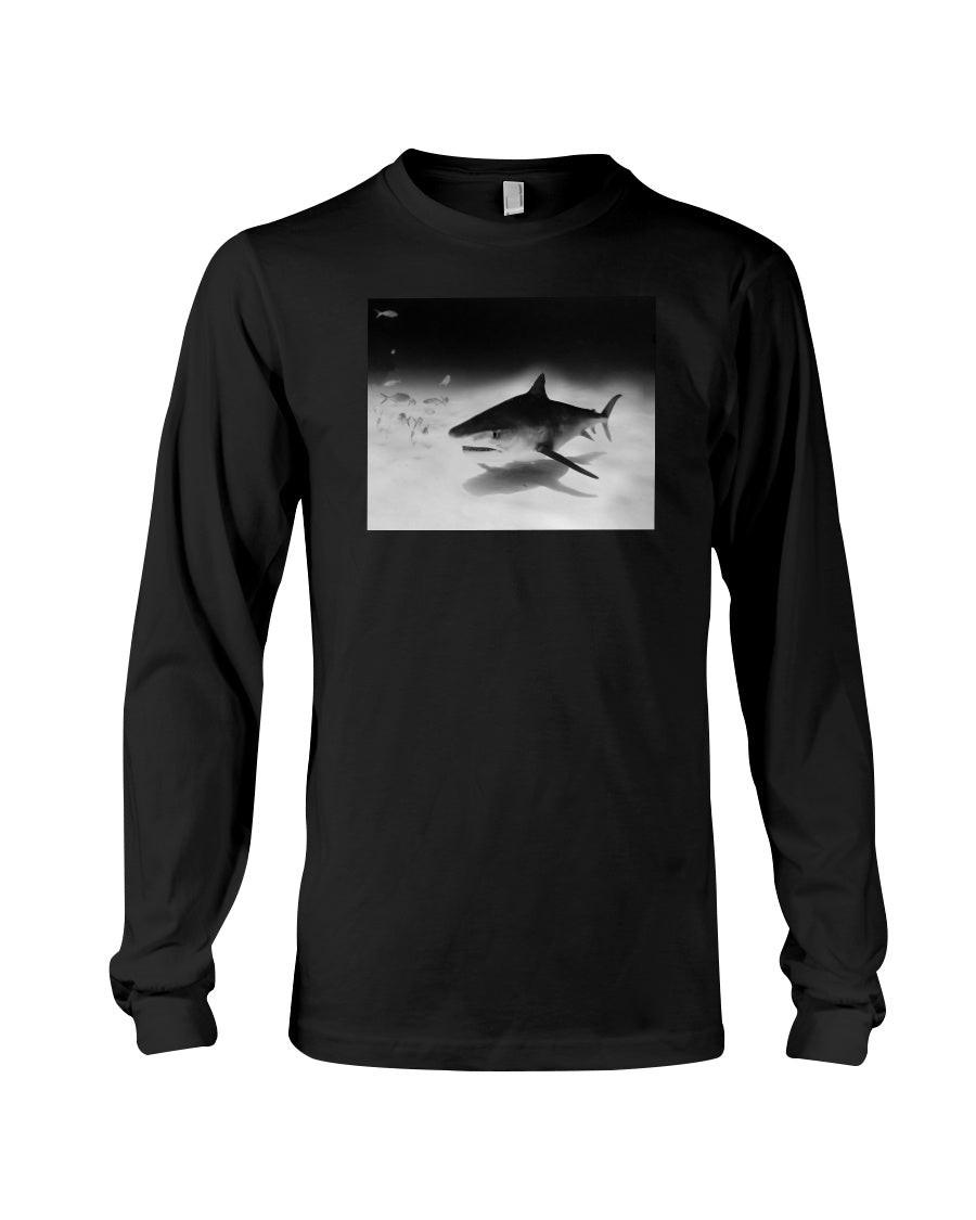 Tiger Shark Approach, Bimini Shark Labs, Moss Apparel, Long Sleeve T-Shirt