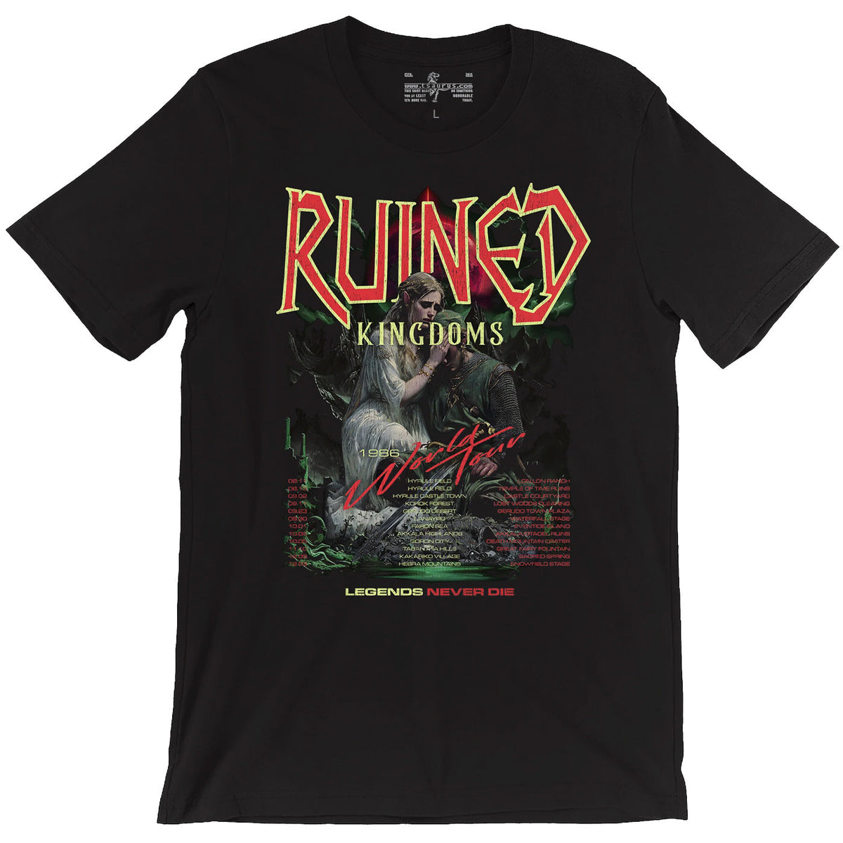 Ruined Kingdoms 1986 World Tour Tee