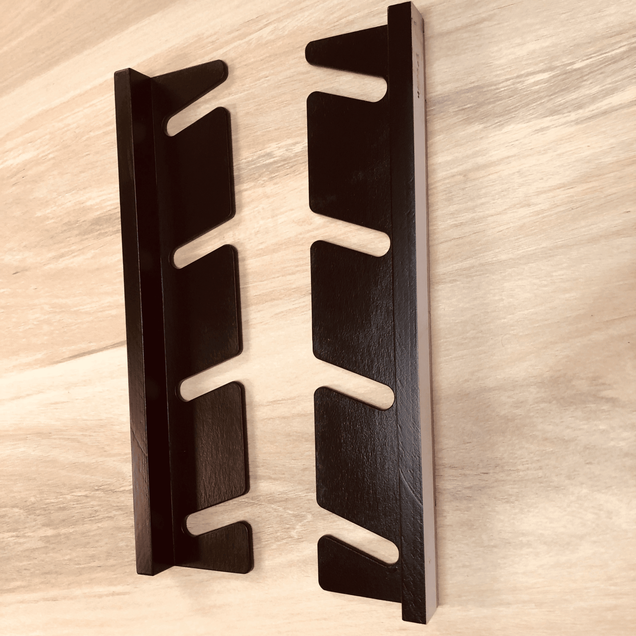 Wall-Mounted Ski Rack