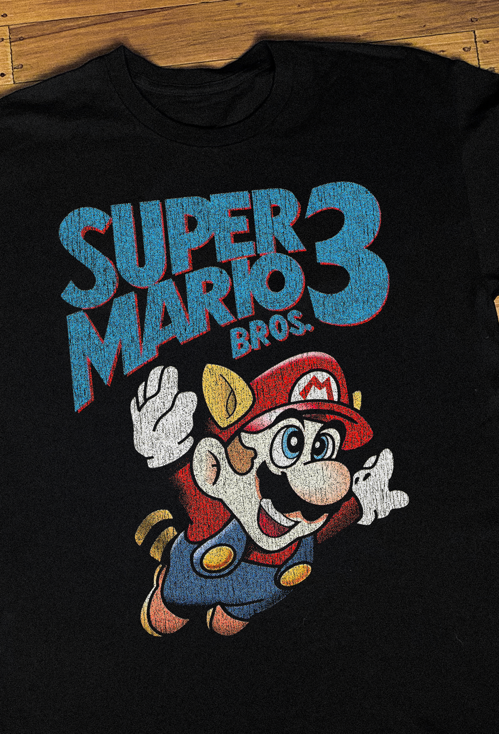 88 Super Mario Bros. 3 Nes Black T-Shirt