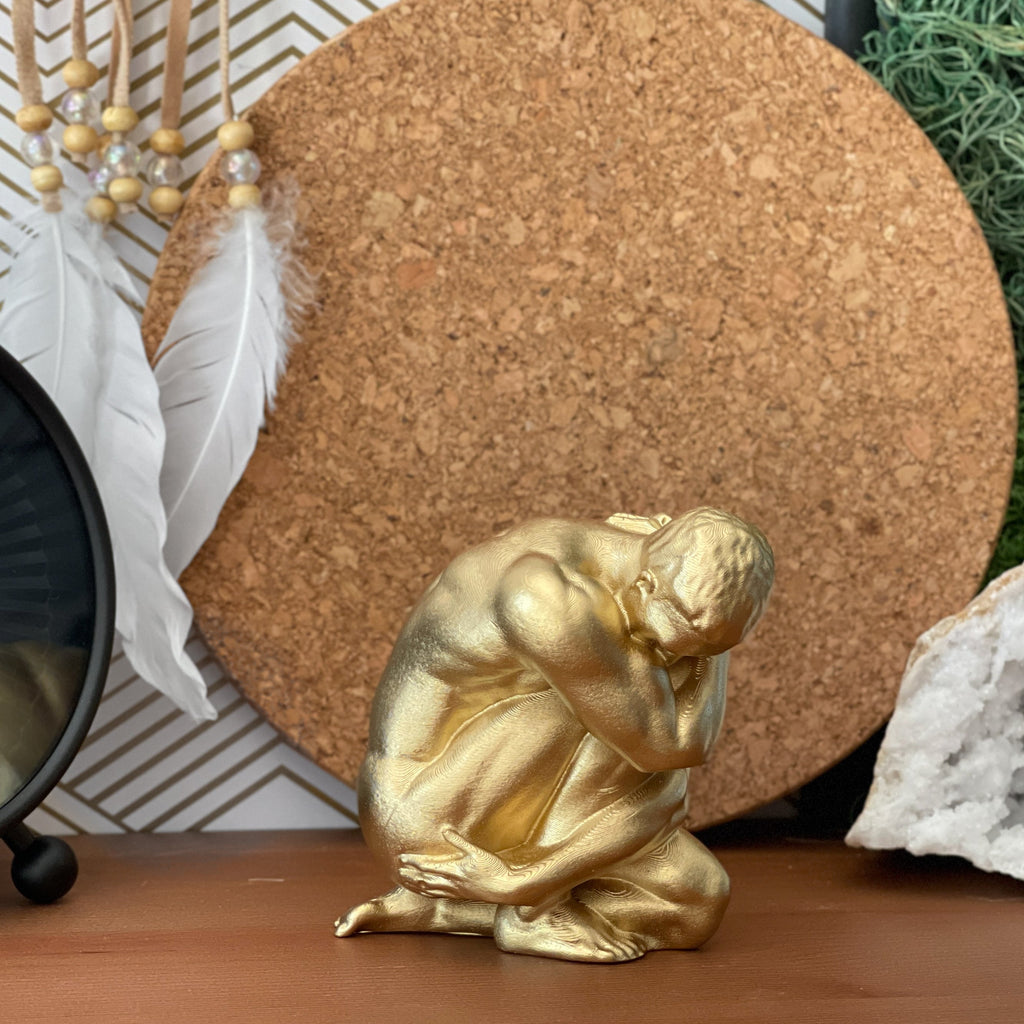 NUDE MALE BODY FIGURINE #3
