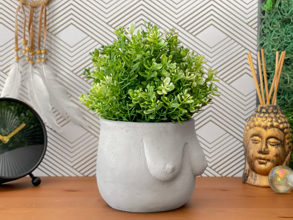 Boobs Planter | Woman Body Pot