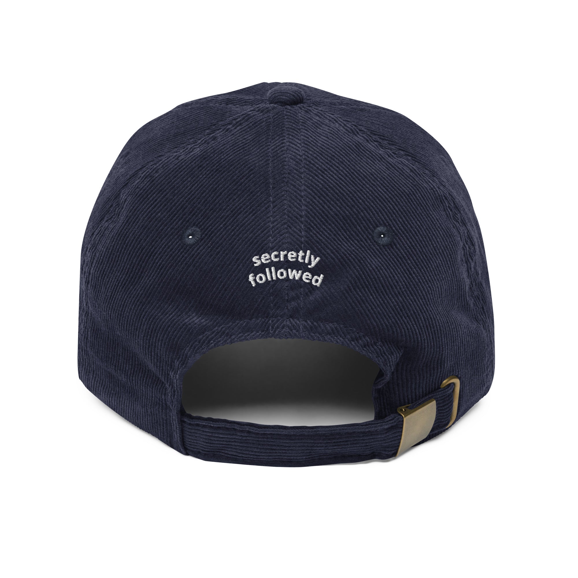 Vintage secretly followed corduroy cap