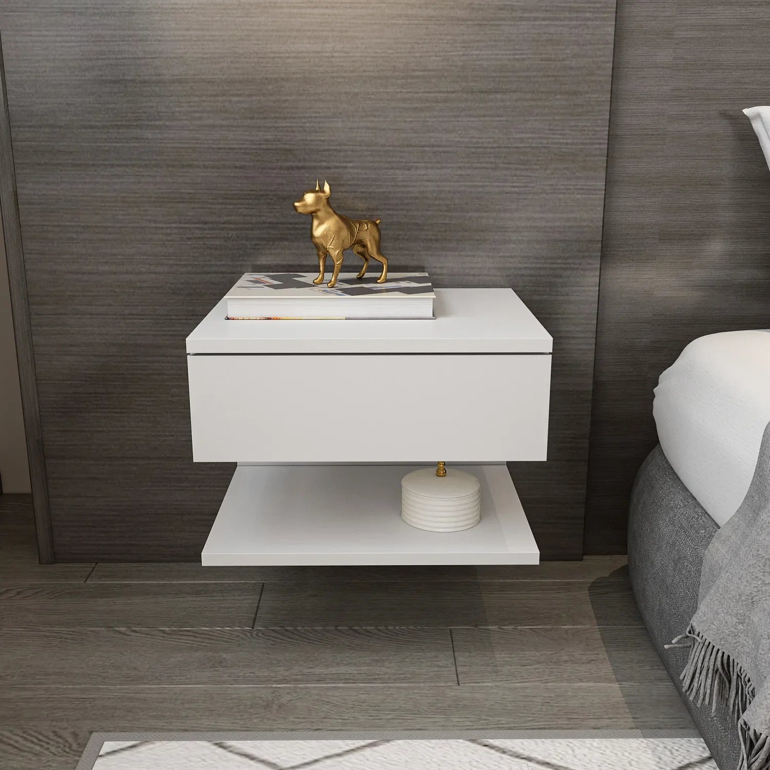 Vivid Floating Modern Nightstand