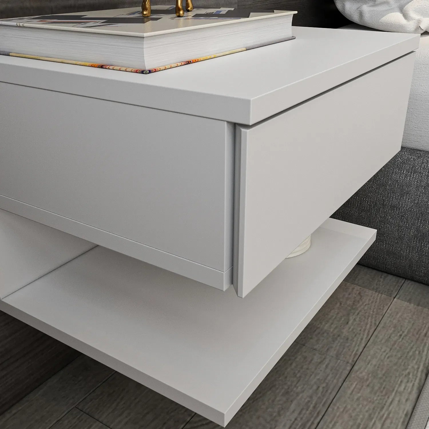 Vivid Floating Modern Nightstand