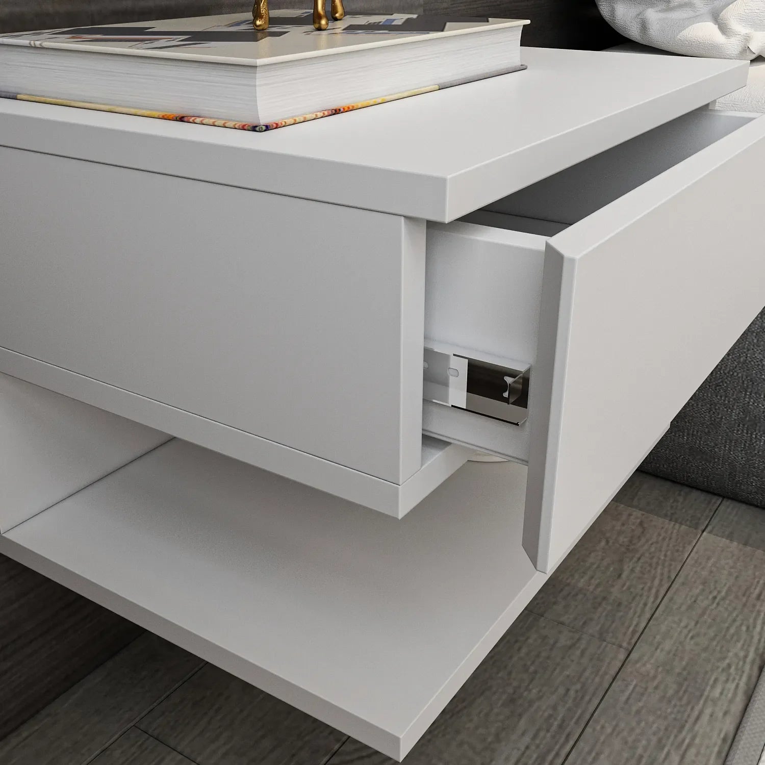 Vivid Floating Modern Nightstand