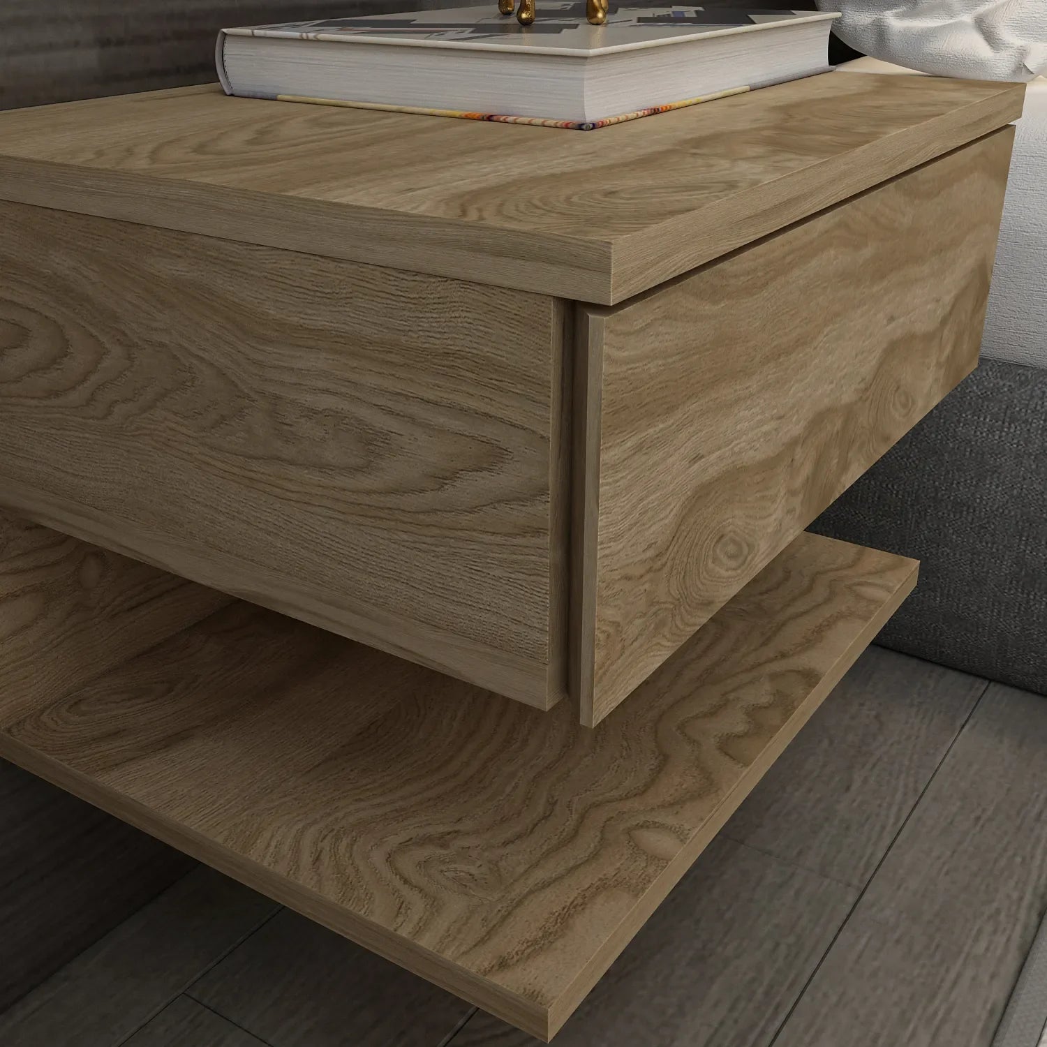 Vivid Floating Modern Nightstand