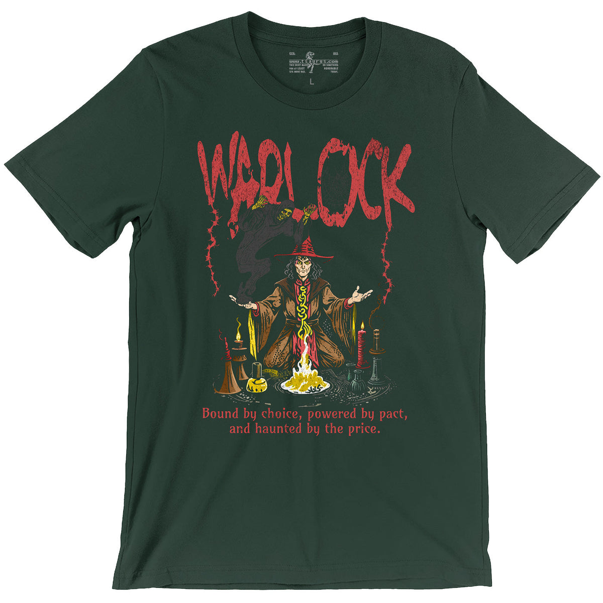 Haunted by the Price - Warlock Tee