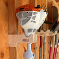 Weed Wacker Organizer Rack -Stud Mounted