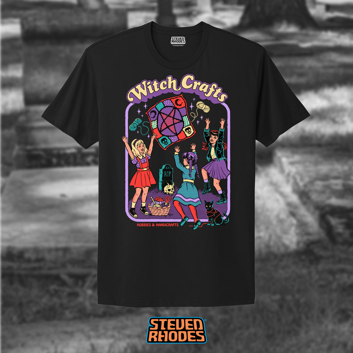 Witch Crafts Black T-shirt