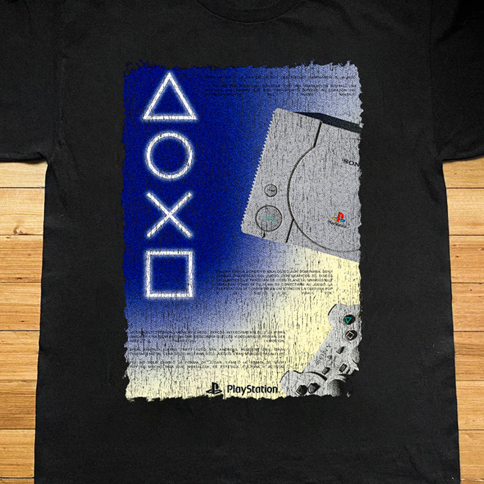 PlayStation Promo Washed Black Tee