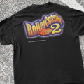 Rollercoaster Tycoon 2' Vintage Wash Black Tee